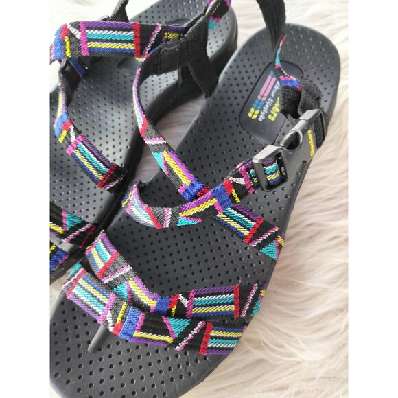 3918) Skechers Women Reggae -Native Vibez Sport Sandal Size US 10 - Picture 3 of 8